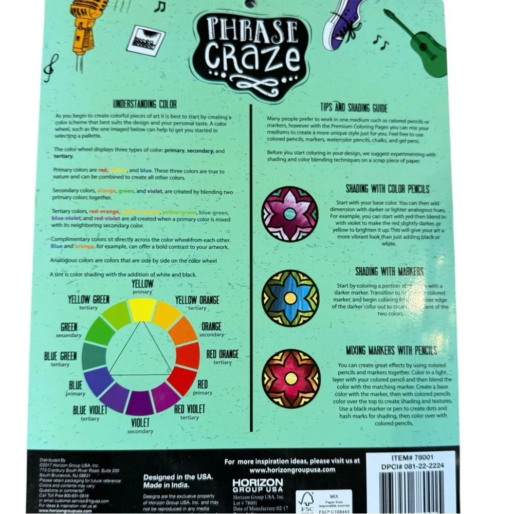 Phrase Craze Coloring‎ Book Bundle